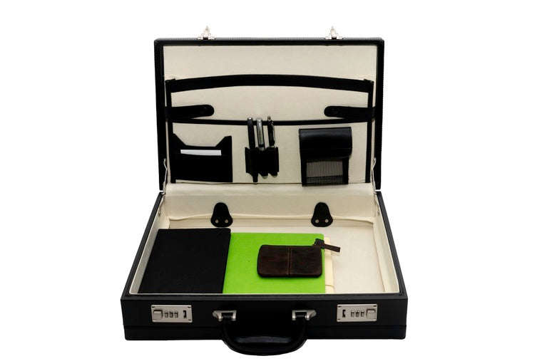 Gino De Vinci PVC Attache Case Expandable