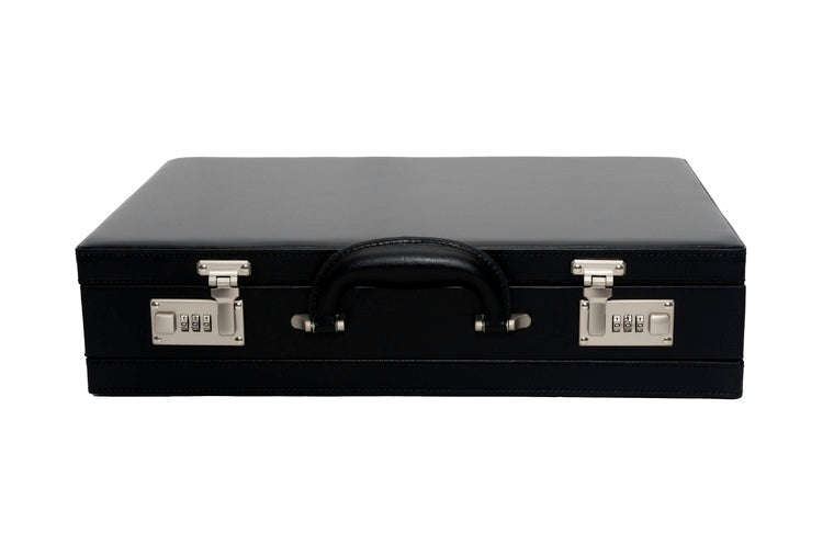Gino De Vinci PVC Attache Case Expandable