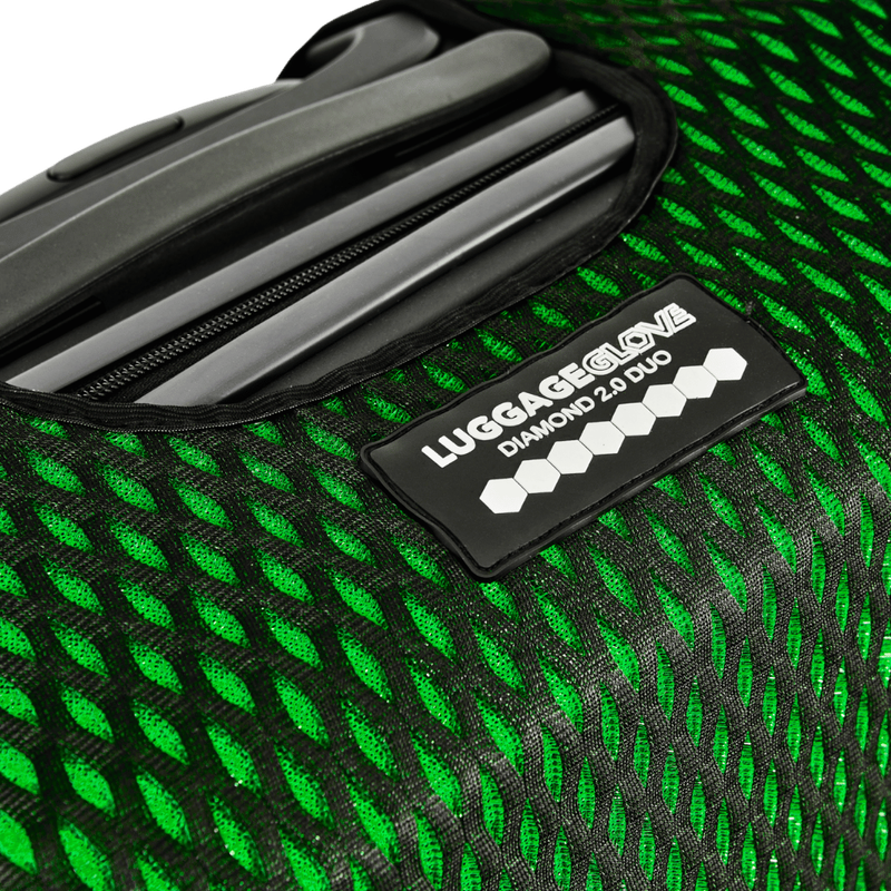 Luggage Glove Diamond 2.0 DUO Collection Small Green