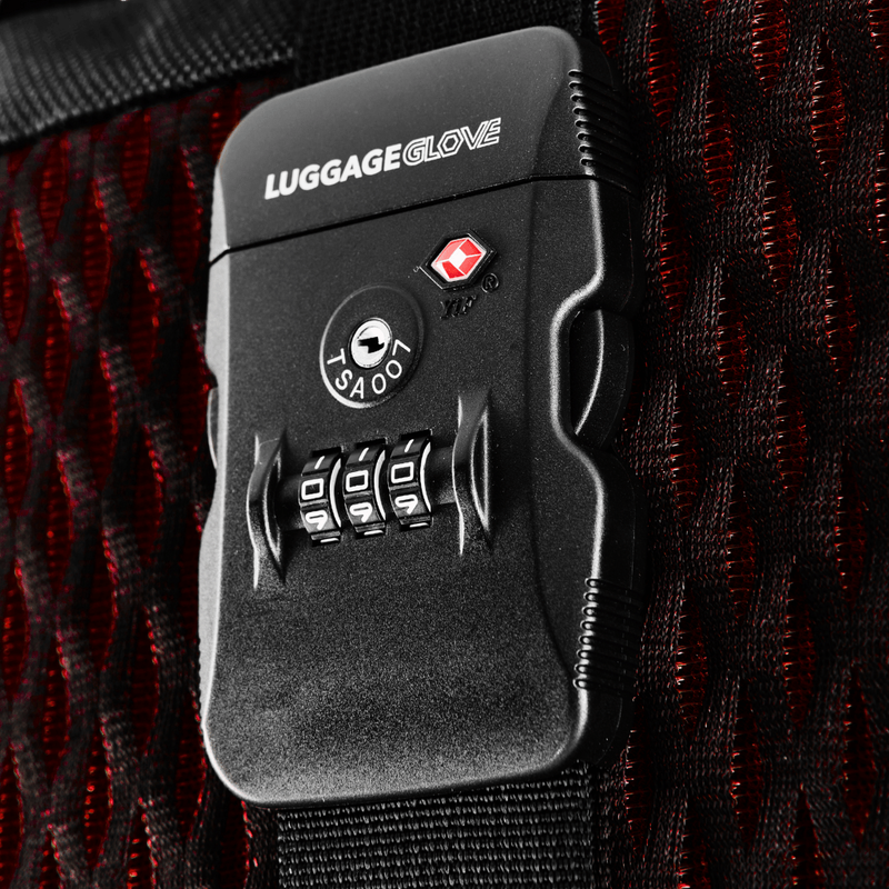 Luggage Glove Diamond 2.0 DUO Collection Large Red