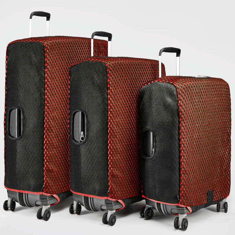 Luggage Glove Diamond 2.0 DUO Collection Large Red