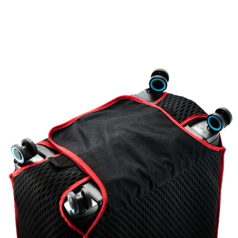 Luggage Glove Diamond Mesh Large Red