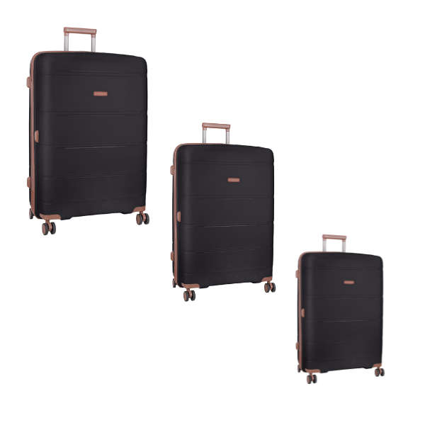 Cellini Monte Carlo 3 piece   Black