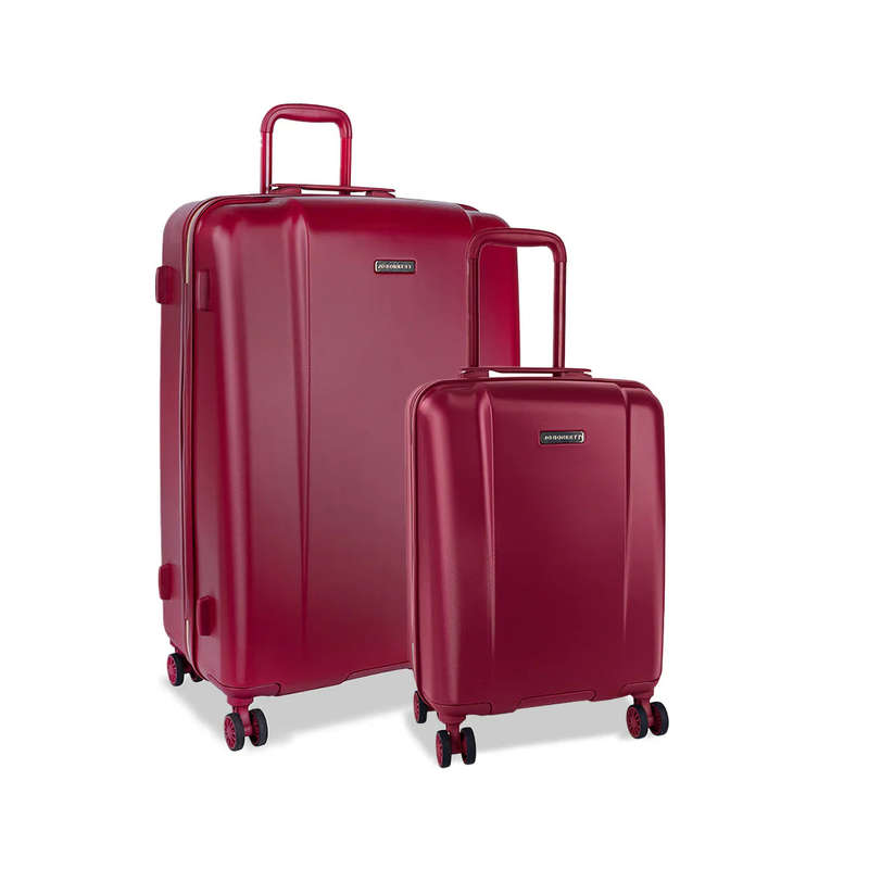 Jo Borkett  Nouveau 2 Piece Luggage Sets Merlot