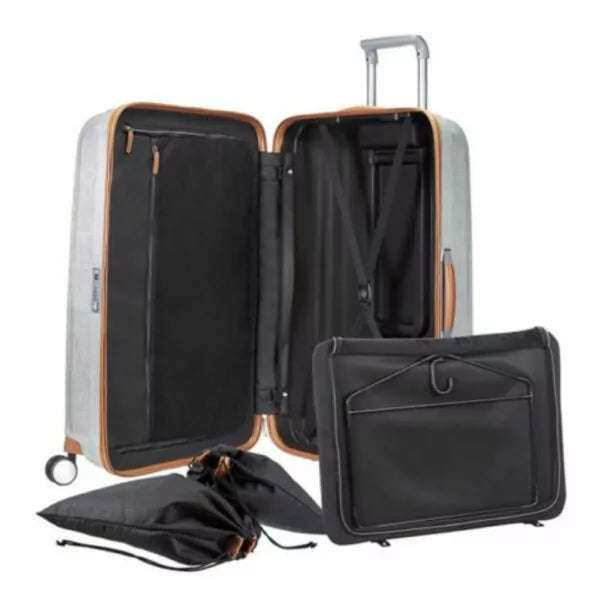 Samsonite Lite-Cube DLX Spinner Collection 76cm Silver