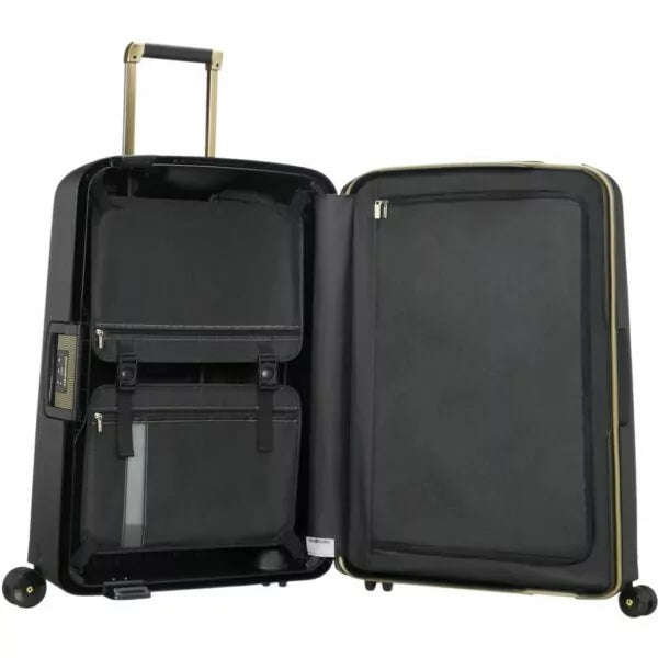 Samsonite Scure DLX 69cm Black/Gold