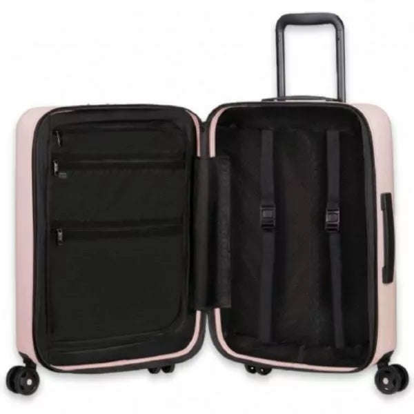 Samsonite Stacked Spinner Expandable 55cm Pink