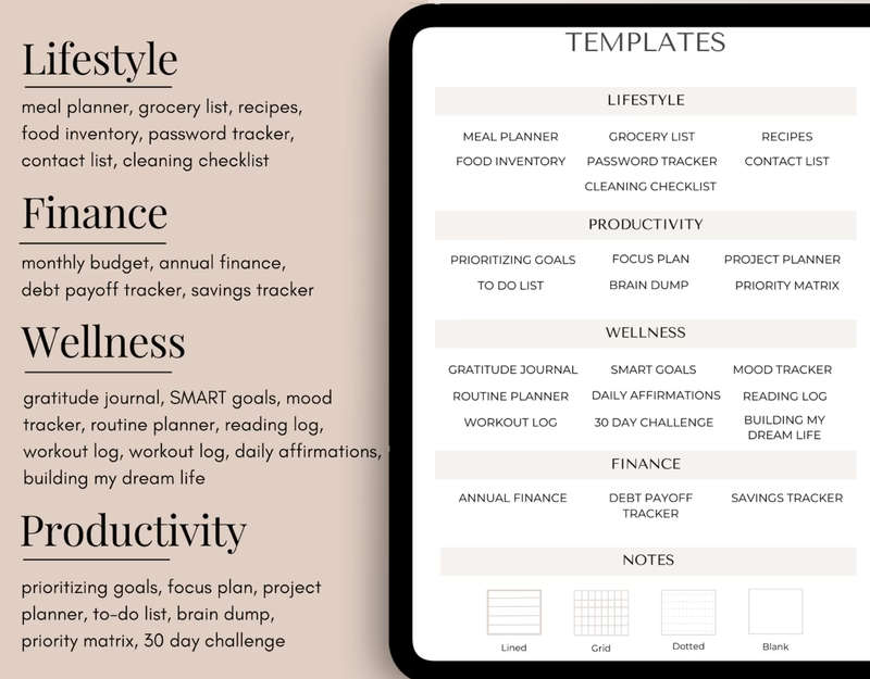 The Ultimate Digital Planner