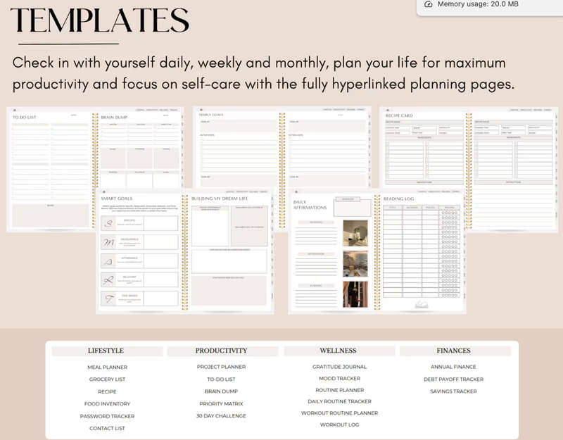 The Ultimate Digital Planner