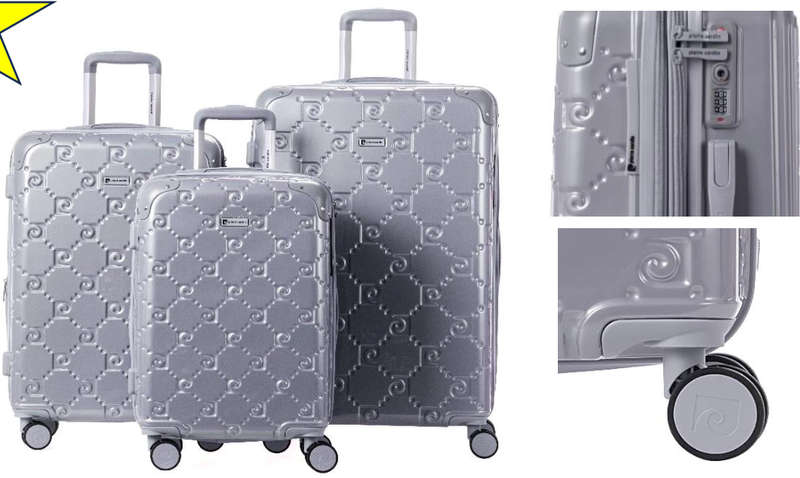 Pierre Cardine Orion 3 Piece PC Film hard Case Silver