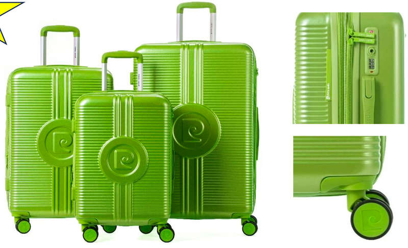 Pierre Cardine Saturn ABS hard Case Lime