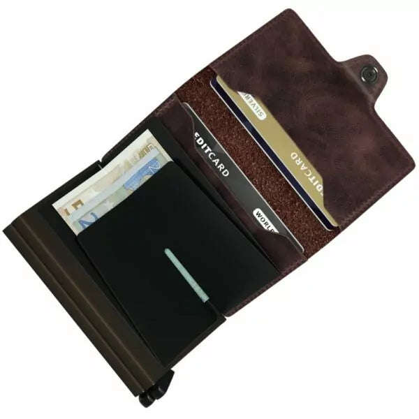 Secrid Vintage Twin Wallet Choclate