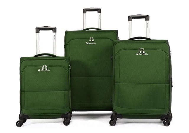 Travelite Flash 3 Piece Set Green