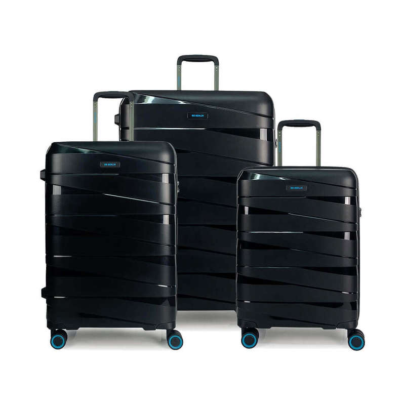 BG Berlin TED Collection 3 Piece Black