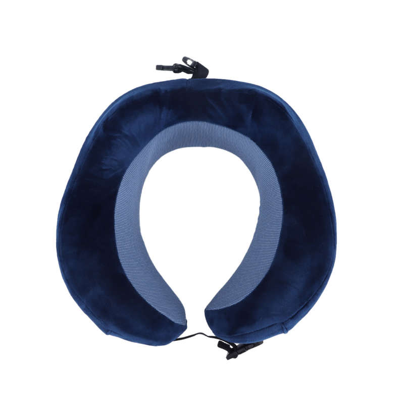 Travelite Foldable Memory Foam Pillow Navy