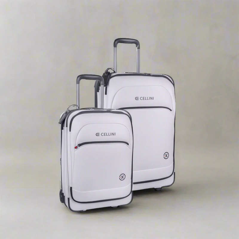 Cellini Pro X Trolley Pullman Medium Luggage Sets White