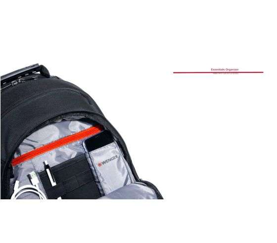 Wenger Legacy 16'' Laptop Backpack Black