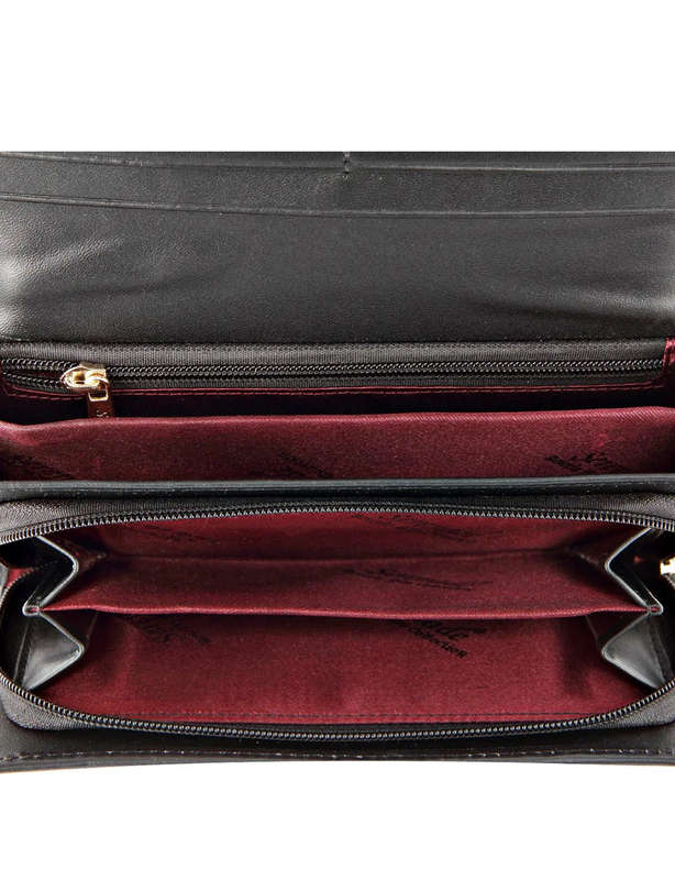 Serenade Allura Wallet With RFID Black
