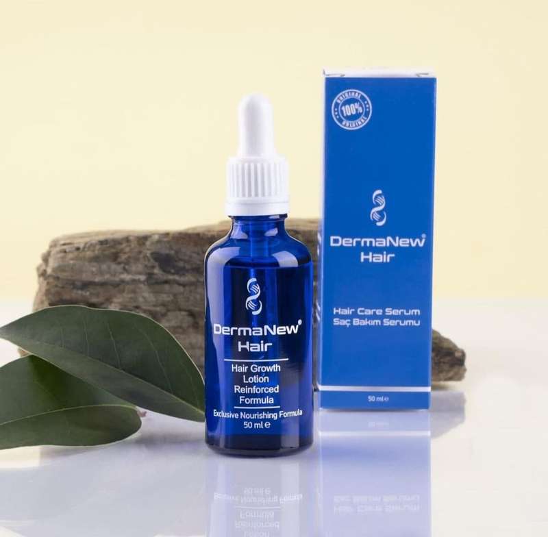 Derma New Hair Growth Serum For Men WIth Free Derma Roller
