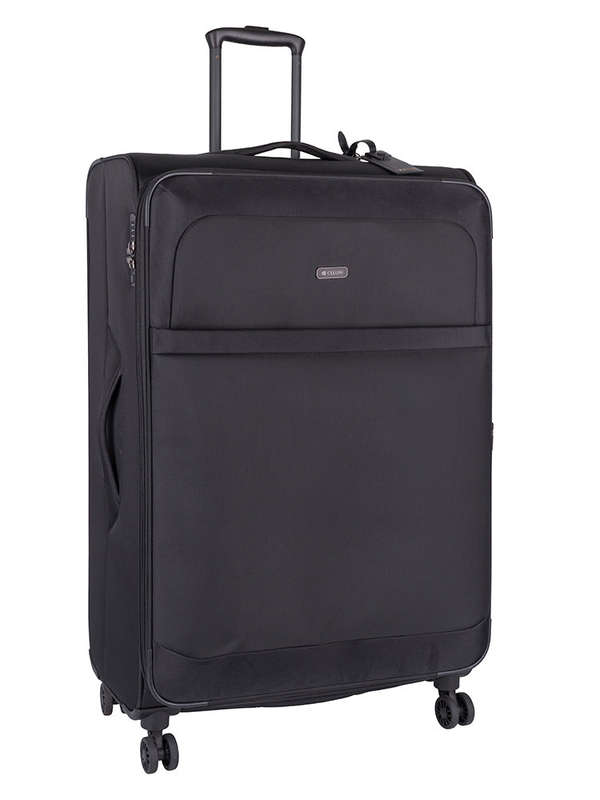 Cellini Microlite S Large 4 Wheel Trolley Case Sandlewood