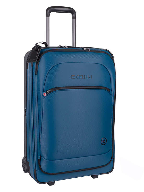 Cellini Pro X Medium 2 Wheel Trolley Pullman Blue