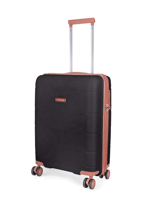 Cellini Monte Carlo Carry On 4 Wheel Trolley Case Black