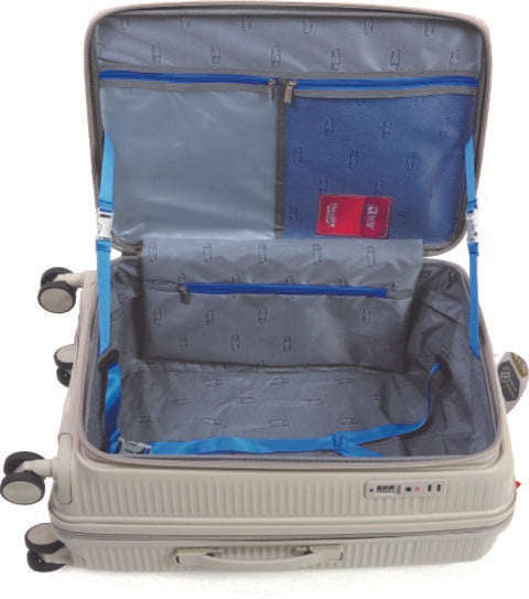 Travel Mate Polyprop Zipper 3 piece Luugage Green