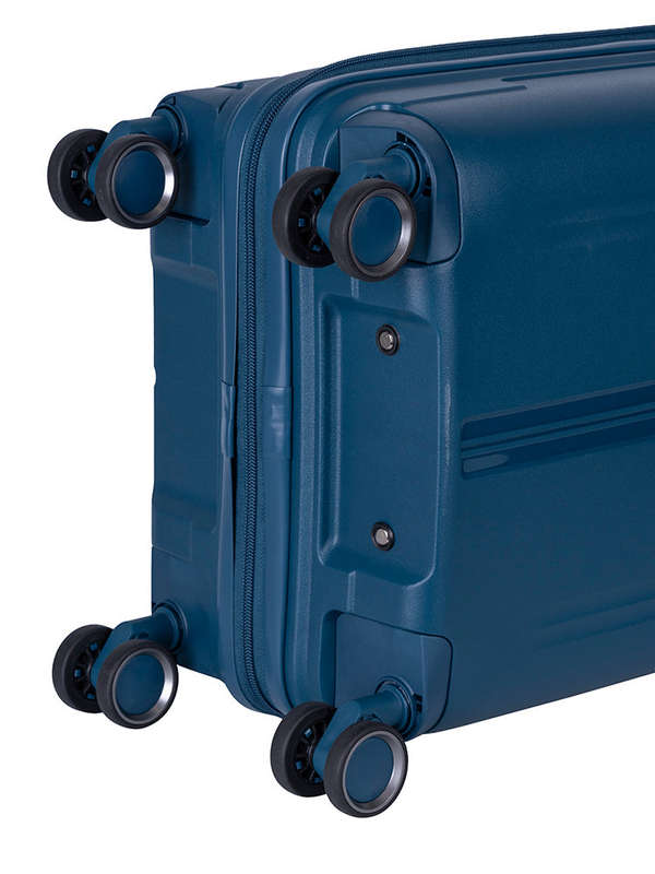 Cellini Xpedition 4 Wheel Carry On Trunk Navy
