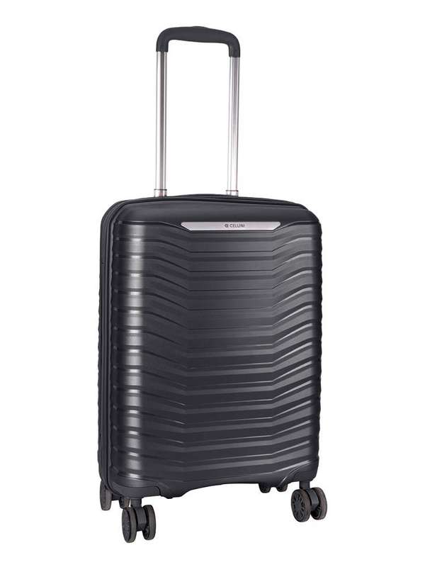 Cellini Aerotech 4 Wheel Trolley Carry On Black