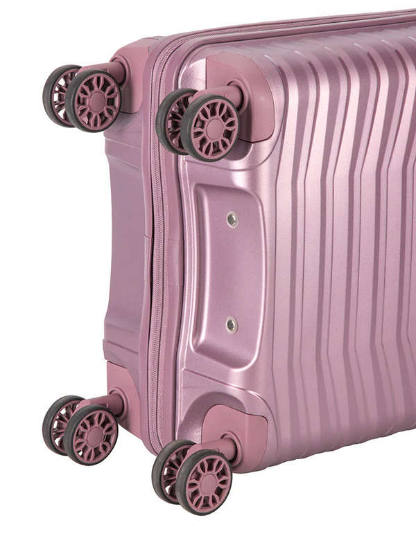 Cellini  Aerotech 2 Piece Large Travel Sets Metallic Pink
