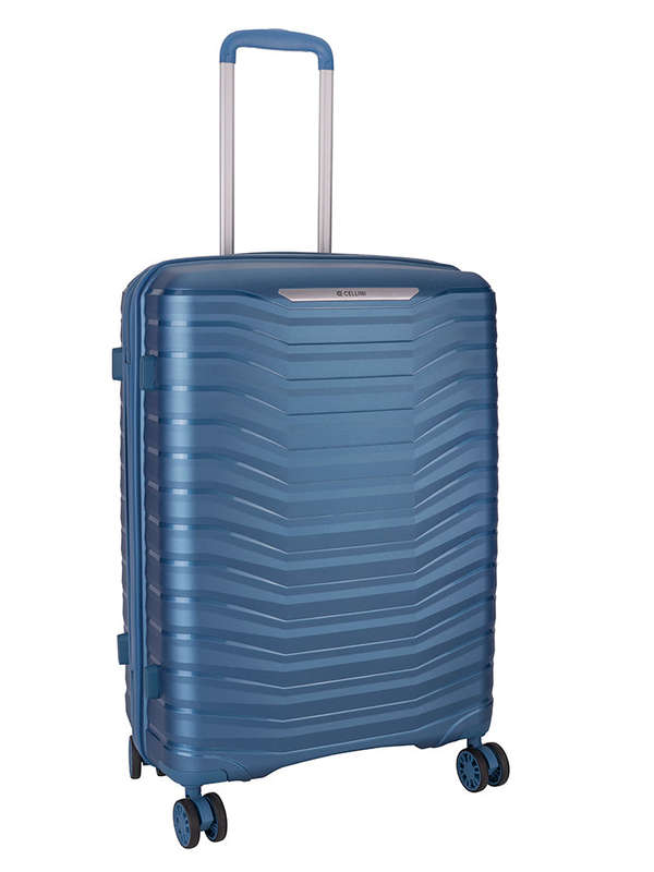 Cellini Aerotech Large 4 Wheel Trolley Case Blue