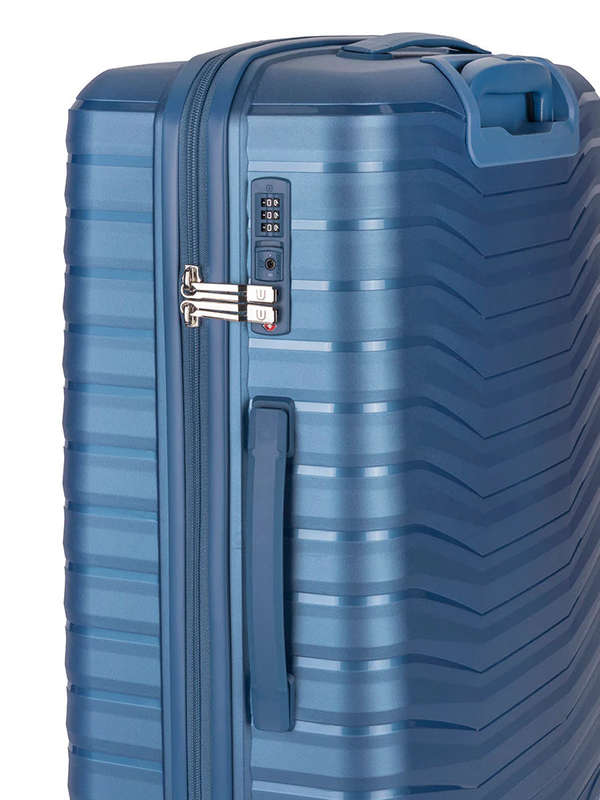 Cellini Aerotech 2 Piece Medium Travel Sets Metallic Blue