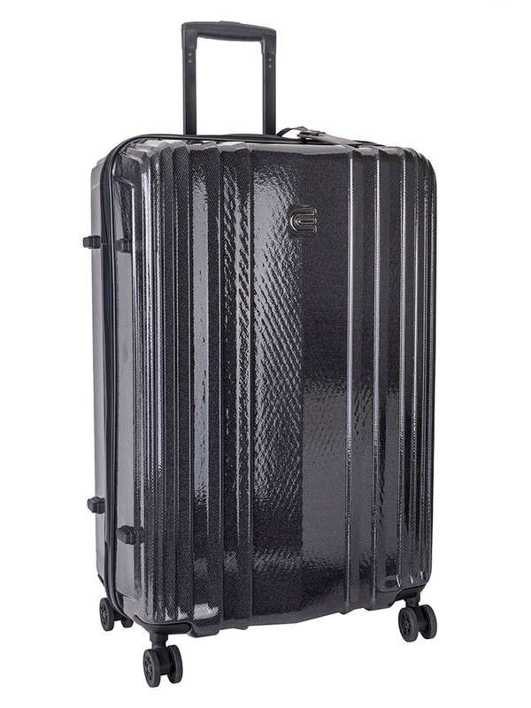 Cellini Compolite Large 4 Wheel Trolley Case Black