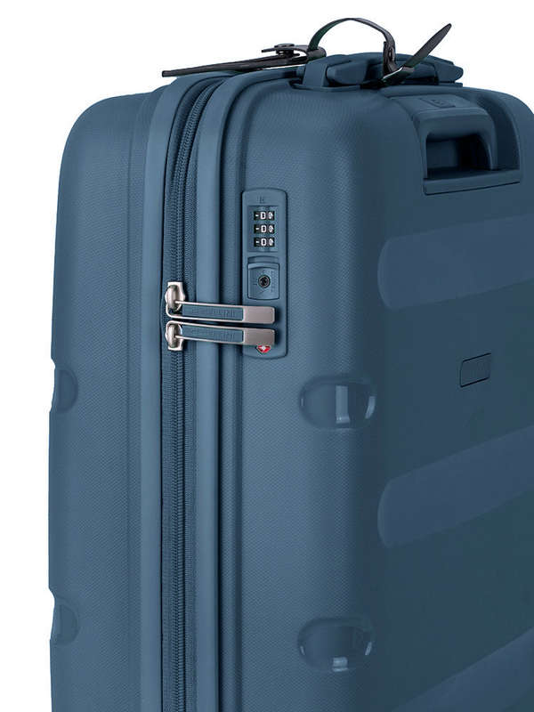 Cellini Cruze 55cm 4 Wheel Trolley Case Navy