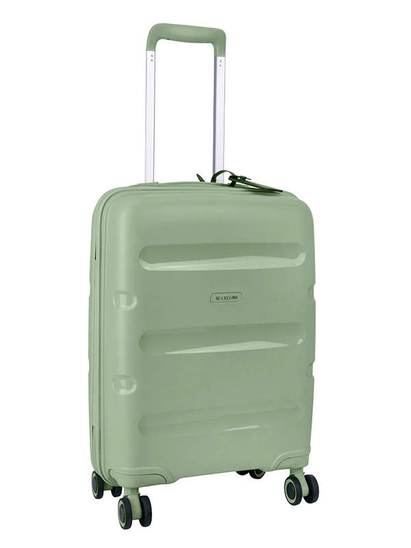 Cellini Cruze 55cm 4 Wheel Trolley Case Sage