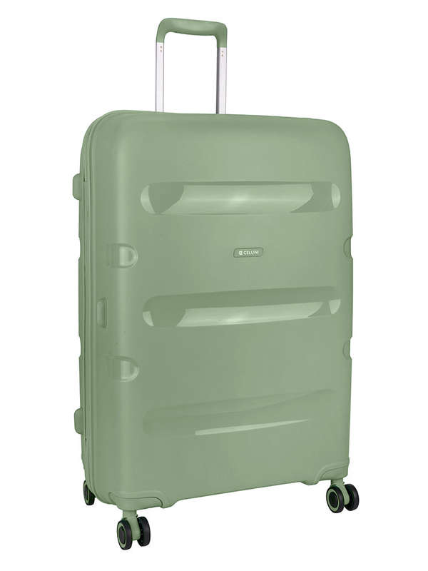 Cellini Cruze 75cm 4 Wheel Trolley Case Sage