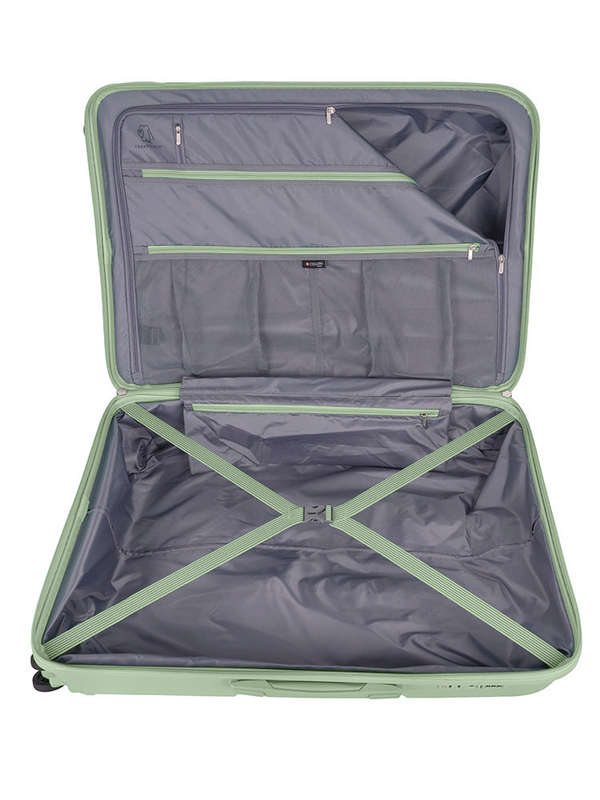 Cellini Cruze 75cm 4 Wheel Trolley Case Sage