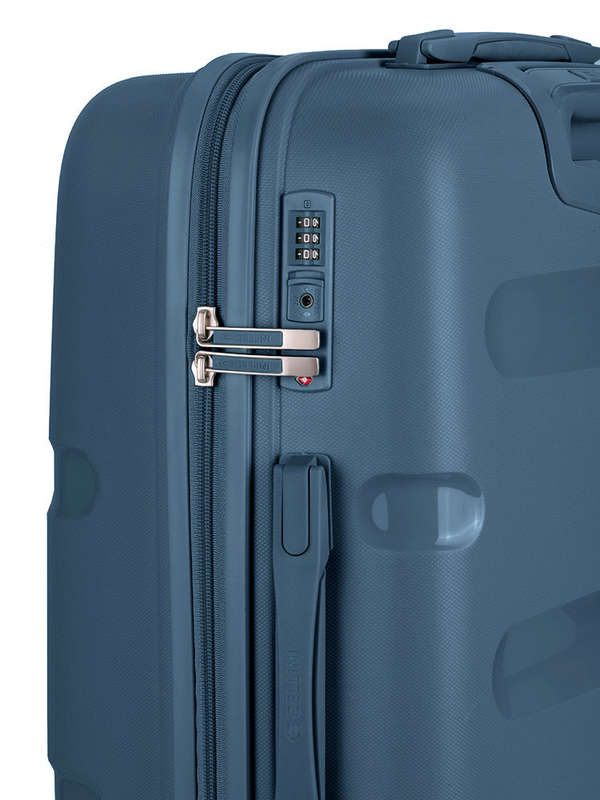 Cellini Cruze Medium 65cm 4 Wheel Trolley Case Navy