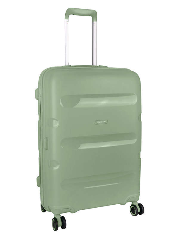 Cellini Cruze Medium 65cm 4 Wheel Trolley Case Sage