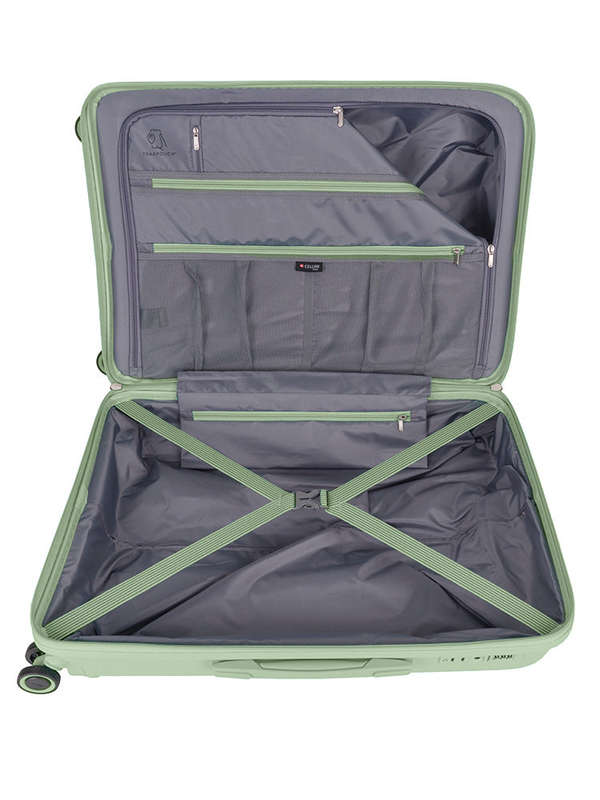 Cellini Cruze Medium 65cm 4 Wheel Trolley Case Sage