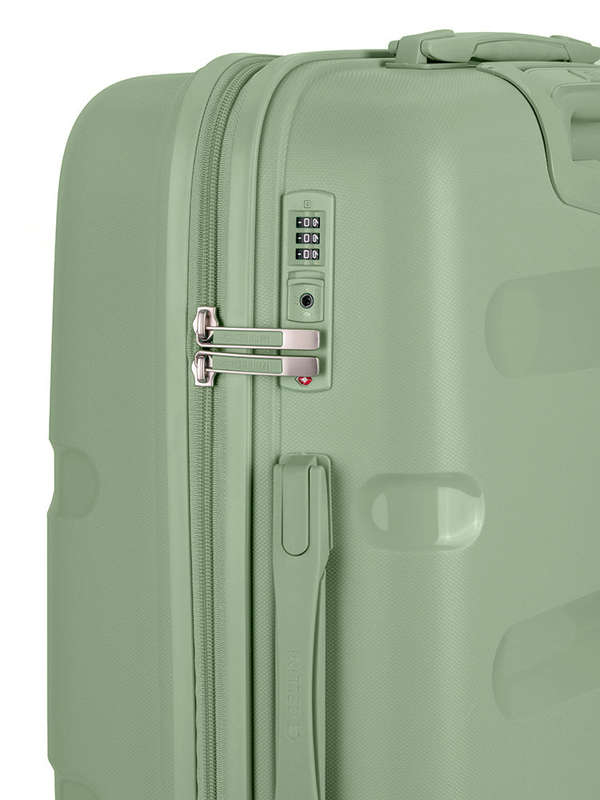 Cellini Cruze Medium 65cm 4 Wheel Trolley Case Sage