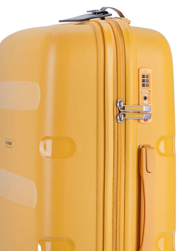 Cellini Cruze 4 Wheel Trolley 55cm Carry On Mid Yellow
