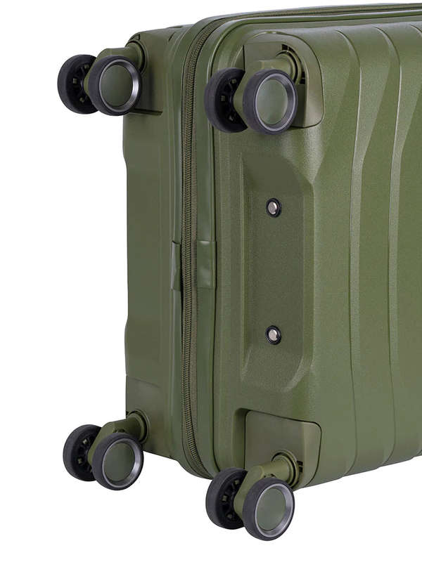 Cellini Grande 71cm Large Trolley Case Army Green