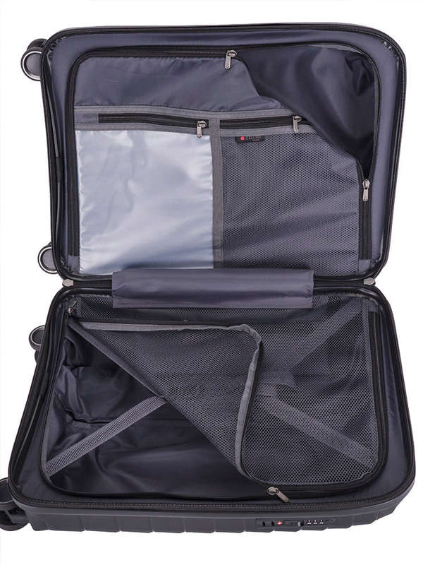 Cellini Grande 55cm Carry-On Trolley Case Black