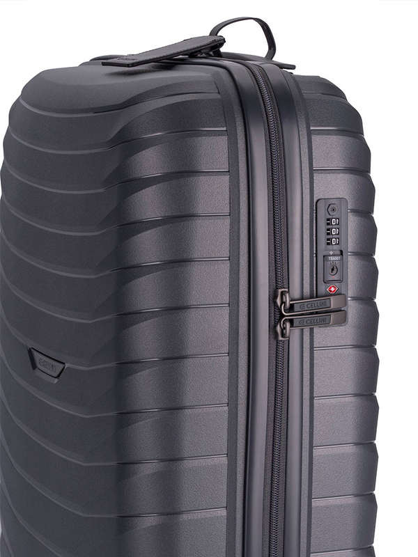 Cellini Grande 55cm Carry-On Trolley Case Dark Grey
