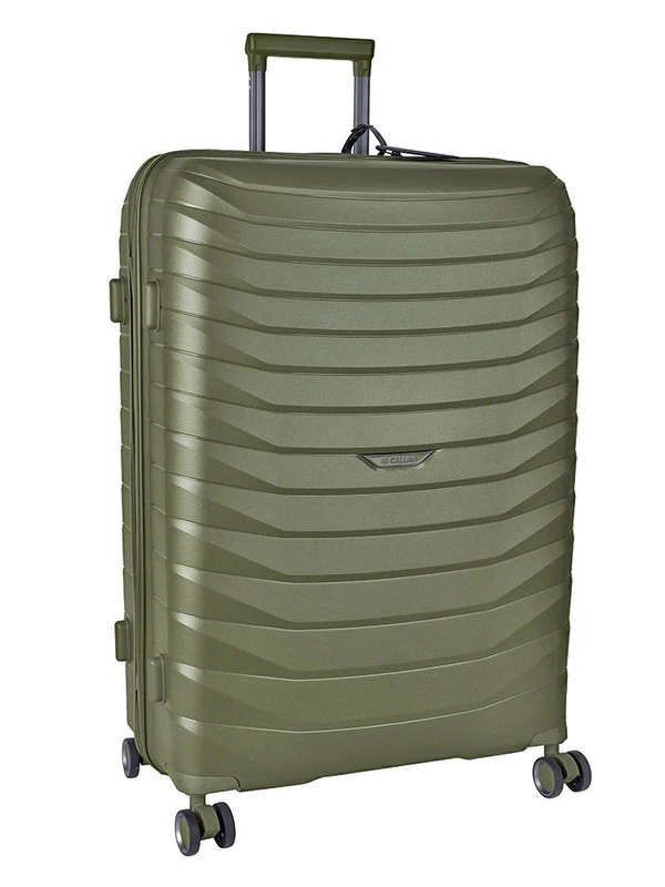 Cellini Grande Xtra Large 81cm Trolley Case Army Green