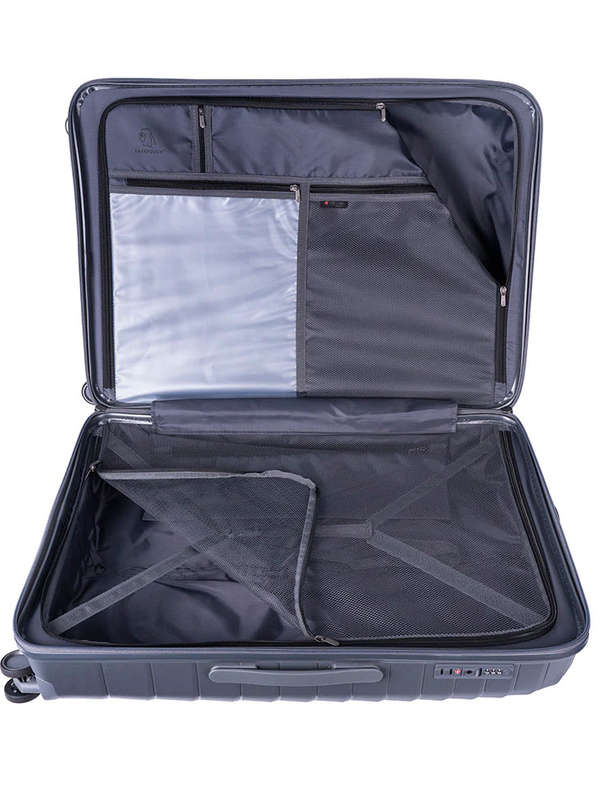 Cellini Grande 71cm Large Trolley Case Dark Grey