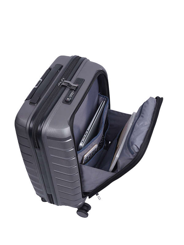 Cellini Microlite Trolley Carry On Business Case Charcoal