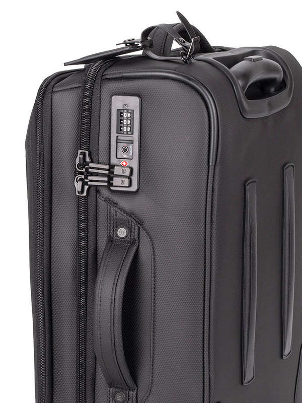 Cellini Nomad Carry-On Trolley Pullman with Oversized All Terrain Wheels Black