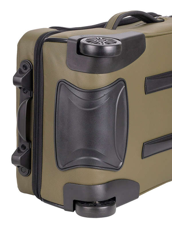 Cellini Nomad Carry-On Trolley Pullman with Oversized All Terrain Wheels Green